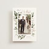 "Grace" - Wedding Thank You Postcards in Porcelain by Leah Bisch - Front