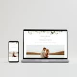 "Grace" - Wedding Thank You Postcards in Porcelain by Leah Bisch - FREE Wedding Website