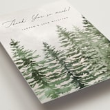 "montagna" - Wedding Thank You Postcards in Forest by Petra Kern - Detail