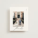 "Paire" - Wedding Thank You Postcards in Tuxedo by Kate Ahn - Front