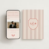 "Racquet" - Wedding Thank You Postcards in Verona Sunset by Megan Davis - FREE Wedding Website