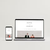 "Floral Cascade" - Wedding Thank You Postcards in Alpine by Pixel and Hank - FREE Wedding Website