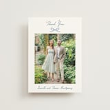 "Vineyard Love" - Wedding Thank You Postcards in Summer by Petra Kern - Front
