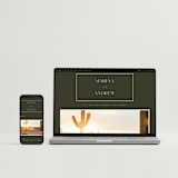 "refined" - Wedding Thank You Postcards in Deep Olive by Nicole Walsh - FREE Wedding Website