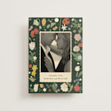 "all the flowers of the world" - Wedding Thank You Postcards in Garden by Sumak Studio - Front
