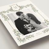 "Arbour" - Wedding Thank You Postcards in Lake by Leah Bisch - Detail