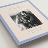 "Threaded" - Wedding Thank You Postcards in Canopy by Pixel and Hank - Detail