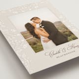 "vintage flourishes" - Wedding Thank You Postcards in Natural by BR Designs - Detail