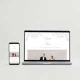 "vintage flourishes" - Wedding Thank You Postcards in Natural by BR Designs - FREE Wedding Website