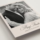 "Sibonie" - Wedding Thank You Postcards in Ivory by Melanie Kosuge - Detail