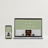 "Greenwood" - Wedding Thank You Postcards in Garden by Kelly Schmidt - FREE Wedding Website