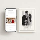 "ris al’amande" - Wedding Thank You Postcards in Sugar by chocomocacino - FREE Wedding Website
