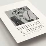 "Clarity" - Wedding Thank You Postcards in Diamond by Heather Cairl - Detail