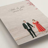 "From This Moment On" - Wedding Thank You Postcards in Classique by Design Lotus - Detail
