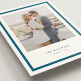 "Coast" - Wedding Thank You Postcards in Ocean by Kelly Schmidt - Detail