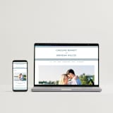 "Coast" - Wedding Thank You Postcards in Ocean by Kelly Schmidt - FREE Wedding Website