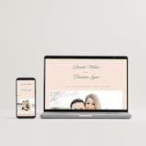 "Scripted" - Wedding Thank You Postcards in Emerald by Creo Study - FREE Wedding Website