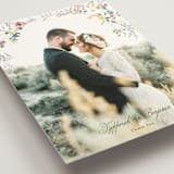 "whimsey floral" - Wedding Thank You Postcards in English Garden by Phrosné Barwood - Detail