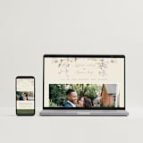 "whimsey floral" - Wedding Thank You Postcards in English Garden by Phrosné Barwood - FREE Wedding Website