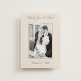 "Let's Say I Do" - Wedding Thank You Postcards in Ivory by Petra Kern - Front