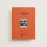 "Bold and Demure" - Wedding Thank You Postcards in Amaro by Claire - Front