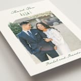 "Plain Air" - Wedding Thank You Postcards in Meadow by Petra Kern - Detail