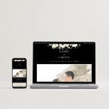 "Botanical Love" - Wedding Thank You Postcards in Black Tie by Susan Moyal - FREE Wedding Website