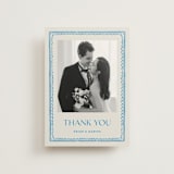 "Mediterraneo" - Wedding Thank You Postcards in Ocean by Pati Cascino - Front