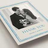 "Mediterraneo" - Wedding Thank You Postcards in Ocean by Pati Cascino - Detail