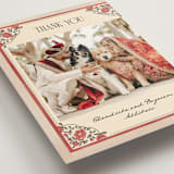 "Tapestry" - Wedding Thank You Postcards in Almond by Jenna Holcomb - Detail