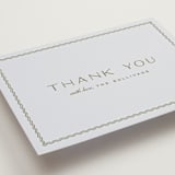 "callum" - Wedding Thank You Postcards in Lavender by Ellen Schlegelmilch - Detail