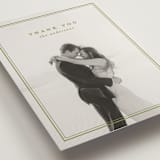 "museo" - Wedding Thank You Postcards in Olive by Ellen Schlegelmilch - Detail