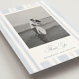 "Coastal crest" - Wedding Thank You Postcards in Ocean by Creo Study - Detail