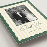 "Curved Frame" - Wedding Thank You Postcards in Citrine by Emily Betts - Detail