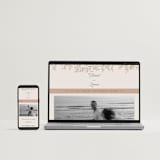 "Vintage Romance" - Wedding Thank You Postcards in Ivory by Paper Raven Co. - FREE Wedding Website