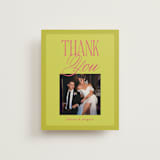 "Maximalist Poppies" - Wedding Thank You Postcards in Flamingo by Morgan Kendall - Front