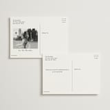 "Upload Your Own Design" - Wedding Thank You Postcards in A by Minted - Back of Card Options