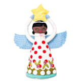 "Angel Tree Topper - Simone" - Tree Toppers in natural by French Knot