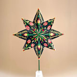 "Christmas Laurel Topper" - Tree Toppers in multicolor by Emily Morris