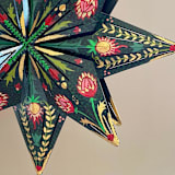 "Christmas Laurel Topper" - Tree Toppers in multicolor by Emily Morris