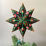 "Christmas Laurel Topper" - Tree Toppers in multicolor by Emily Morris