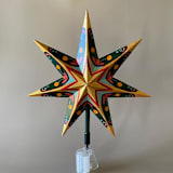 "Double-Sided Tree Topper" - Tree Toppers in multicolor by Emily Morris