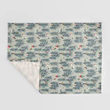 "Winter Play" - Tea Towel in Forest by Meggy Masters - Full Towel with Hanging Loop