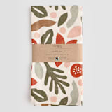 "Winter Mix" - Tea Towel in Poinsettia by Michelle Taylor - Packaged Set