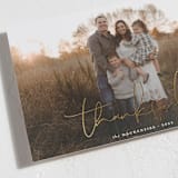 "Thankful" - Thanksgiving Cards in Snow by Morgan Kendall - Detail