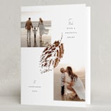 "Falling" - Thanksgiving Cards in Vanilla by Susan Zinader - Folded Card