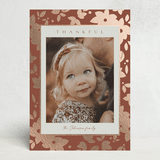 "Flora" - Thanksgiving Cards in Spice by Emily Sabol Goss - Front