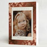 "Flora" - Thanksgiving Cards in Spice by Emily Sabol Goss - Folded Card