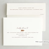 "Flora" - Thanksgiving Cards in Spice by Emily Sabol Goss - FREE Recipient Addressing
