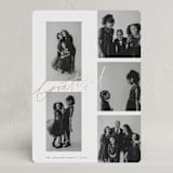 "Grateful Grid" - Thanksgiving Cards in Coal by Blustery August - Front